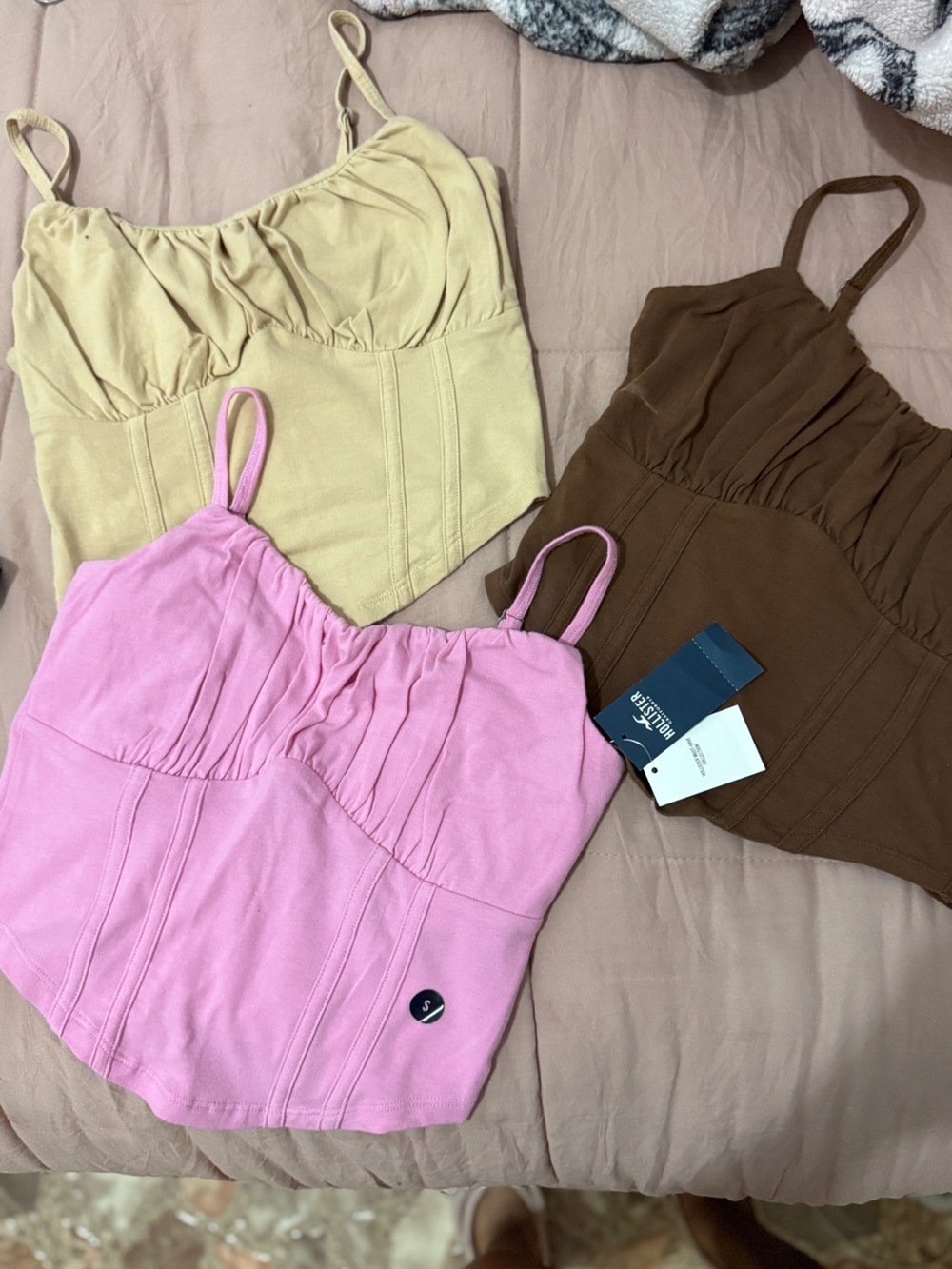 Hollister crop tank tops